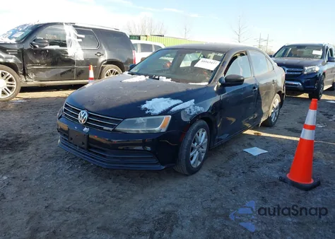 2015 Volkswagen Jetta 1.8T Se from USA, damaged, VIN 3VWD17AJ5FM332100